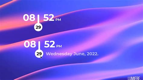 rainmeter digital clock|Lumiere Digital Clock Rainmeter Skin. .